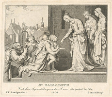 Franz Xaver Layr – Svätá Alžbeta 