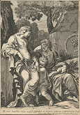 Stredoeurópsky grafik zo 17. storočia, Pierre Mariette – Svätá rodina 