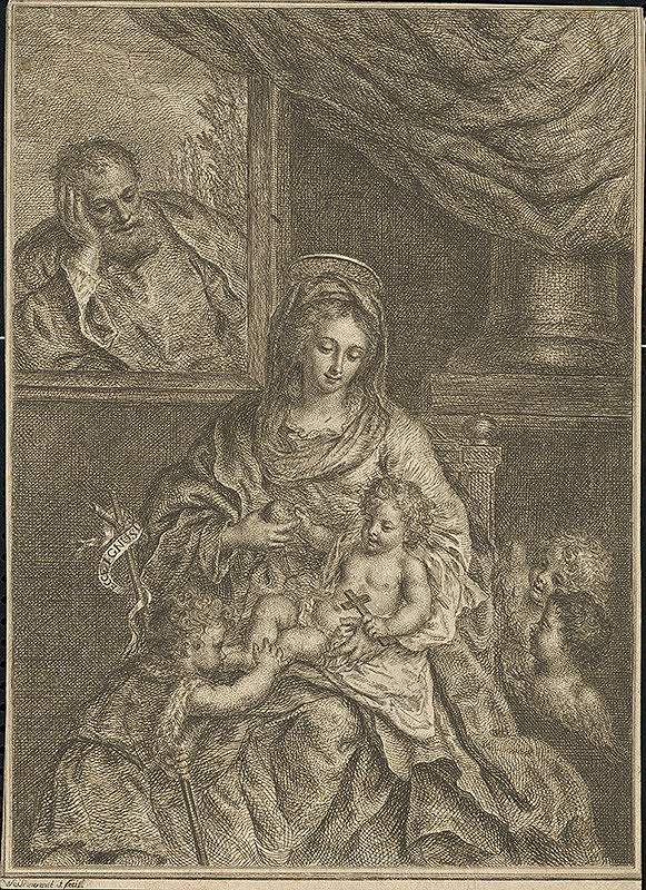 Bartholomäus Ignaz Weiss, Guido Reni – Svätá rodina s Jánom Krstiteľom 