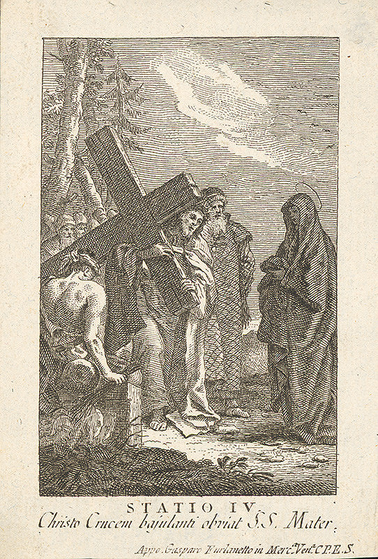 Gasparo Furlanetto – Kristus sa stretáva s matkou Statio IV.