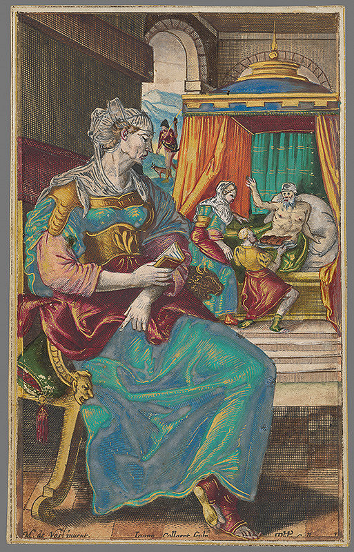 Jan Collaert II, Maarten de Vos st. – Sára 