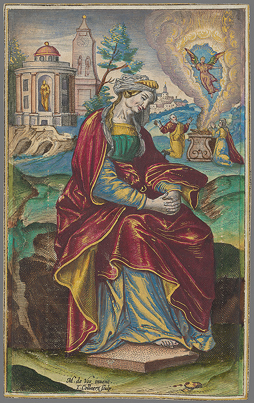 Jan Collaert II, Maarten de Vos st. – Záhel 