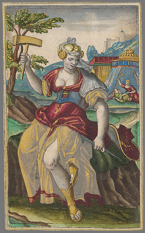 Jan Collaert II, Maarten de Vos st. – Debora 