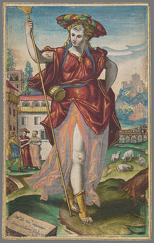 Jan Collaert II, Maarten de Vos st. – Lea 