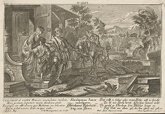 Philipp Andreas Degmair, Johann Wolfgang Baumgartner – Abrahám sa lúči so Sárou 