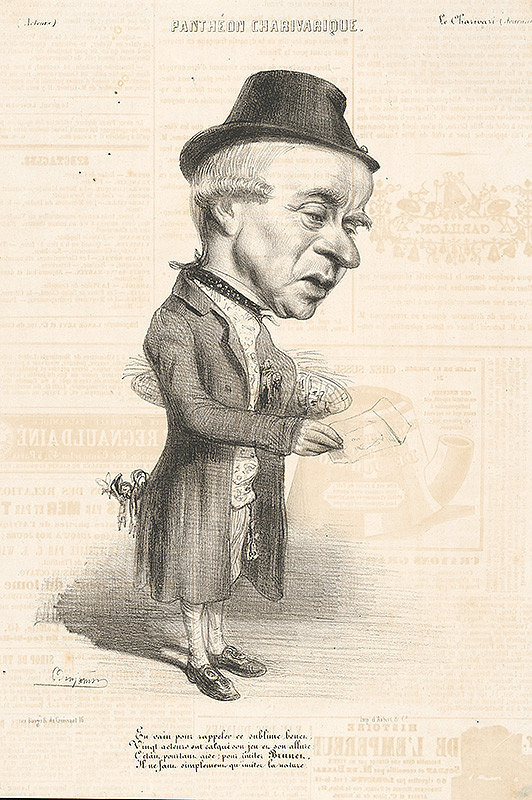 Benjamin Roubaud – Karikatúra herca 