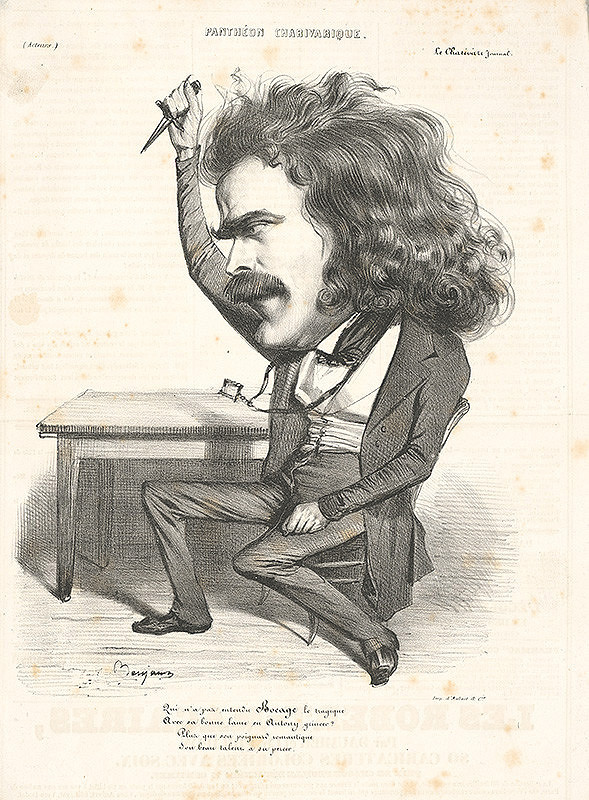 Benjamin Roubaud – Karikatúra herca 