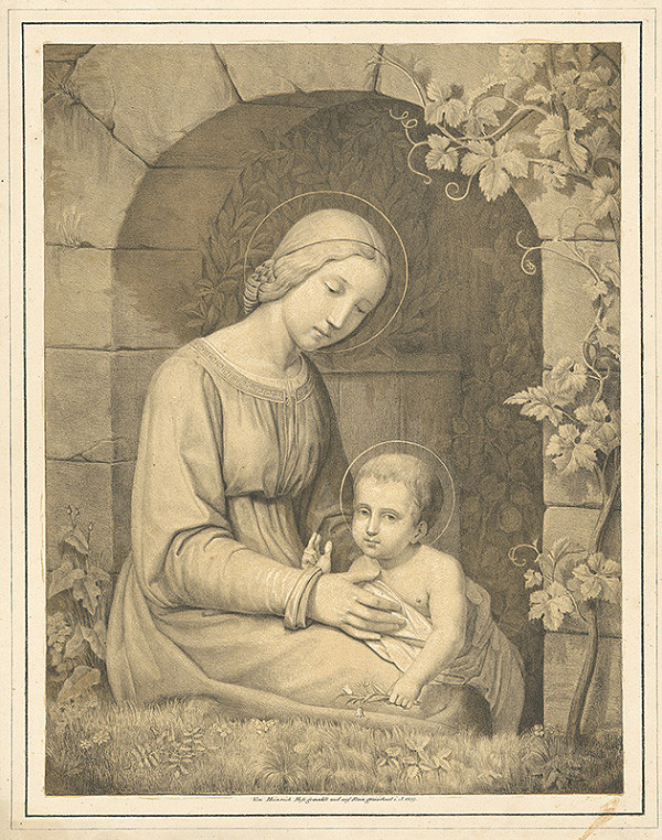 Heinrich Maria von Hess – Mária s Ježiškom