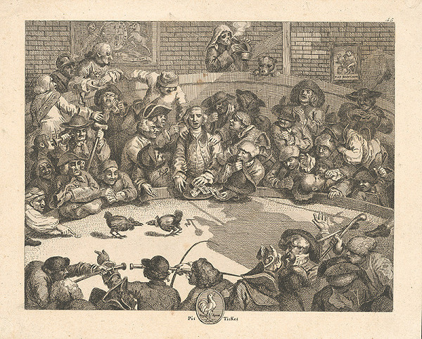 William Hogarth – Kohútí zápas