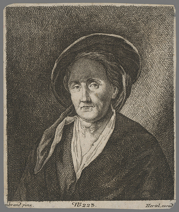 Rembrandt van Rijn – Podobizeň ženy