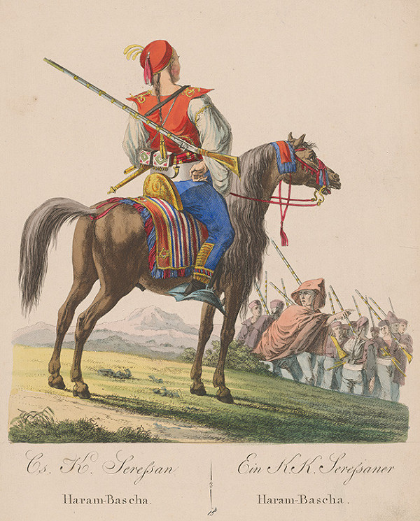 Stredoeurópsky grafik z 19. storočia – Serešán