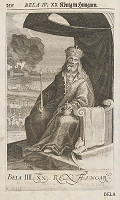 Stredoeurópsky grafik zo 17. storočia – Bela IV. XX König in Hungarn 