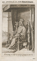 Stredoeurópsky grafik zo 17. storočia – Andreas III. XXIII König in Hungarn 