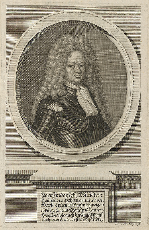 Joseph de Montalegre – Portrét Friedricha Wilhelma von Schlitz