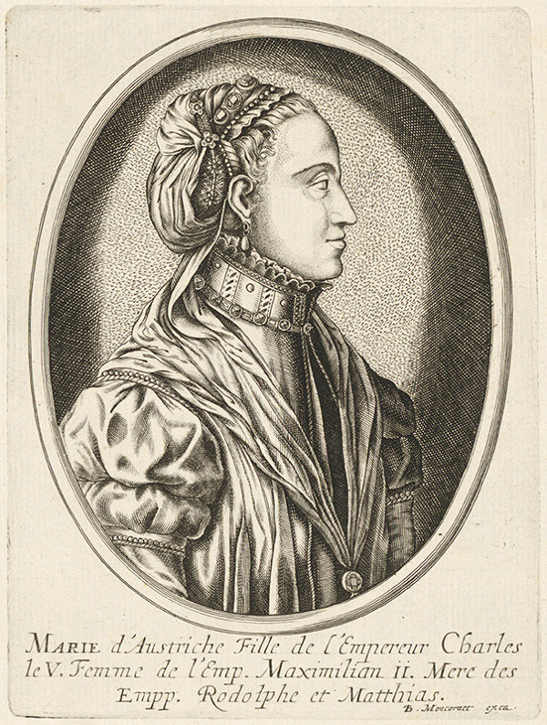 Balthasar Moncornet – Portrét Márie Španielskej