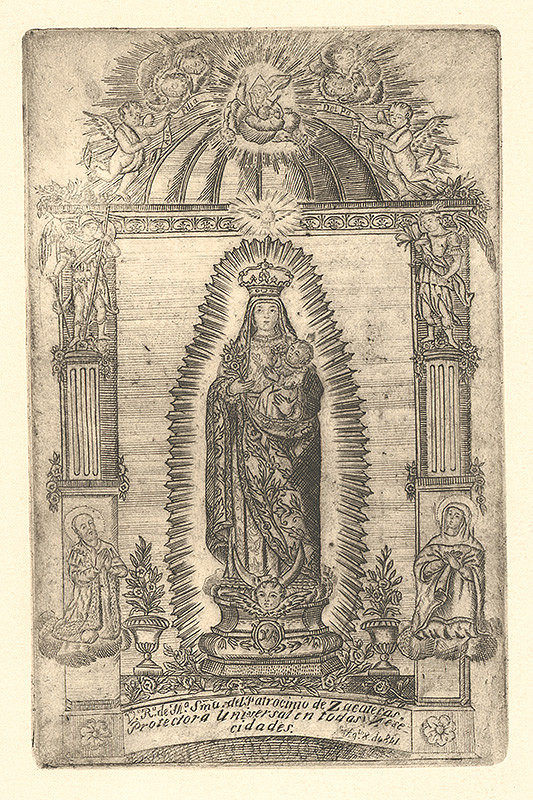Neznámy autor – Panna Mária zo Zacatecas