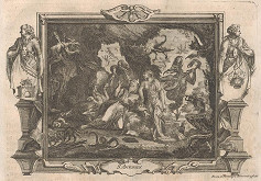 Michael Heinrich Rentz, Johann Daniel de Montalegre – Pokúšanie svätého Antona  