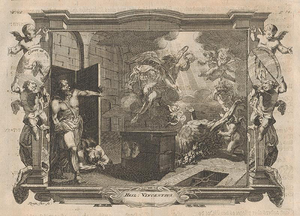 Michael Heinrich Rentz – Anjeli utešujú svätého Vincenza z Valencie počas jeho mučenia