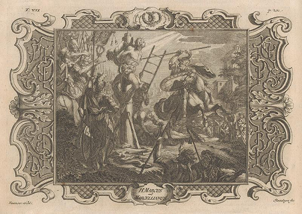 Michael Heinrich Rentz, Johann Daniel de Montalegre –  Mučenie svätého Mareka a Marceliána