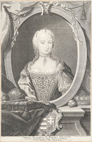 Franz Leopold Schmittner – Mária Terézia ako Uhorská kráľovná 