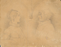 Carl Peter Goebel – Dve ženské hlavy 