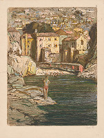 Viktor Jagš – Prímorské mesto s plážou 