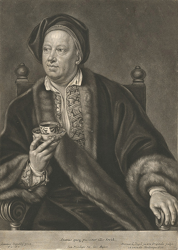 Ján Kupecký, Bernhard Vogel – Portrét radcu Christofa Hochmanna z Hochenau
