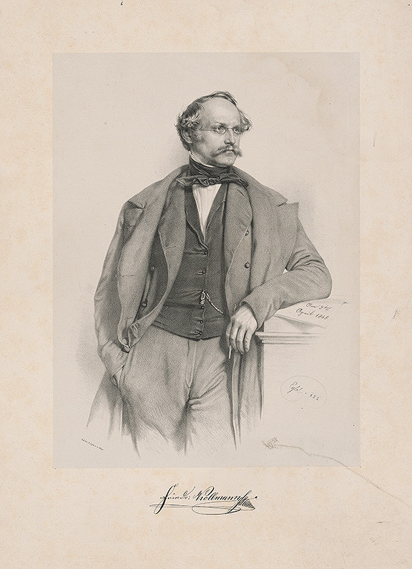 Franz Eybl – Portrét Kollmannyho Fridricha