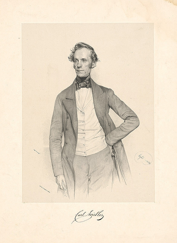 Franz Eybl – Portrét Karola Ceistlera