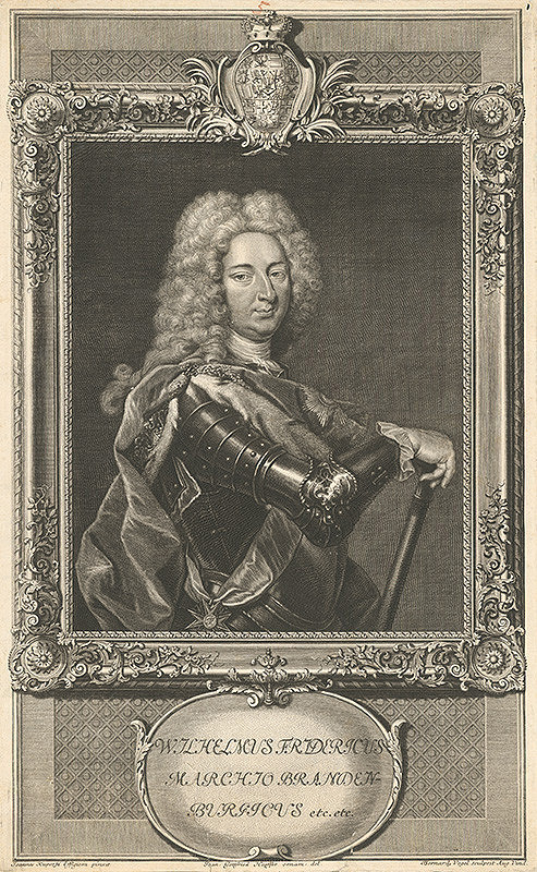 Bernhard Vogel, Ján Kupecký – Portrét Wilhelma Fridricha Brandenburského 