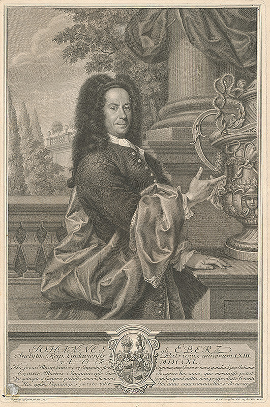 Johann Daniel Preissler, Ján Kupecký – Portrét Johanna Eberza