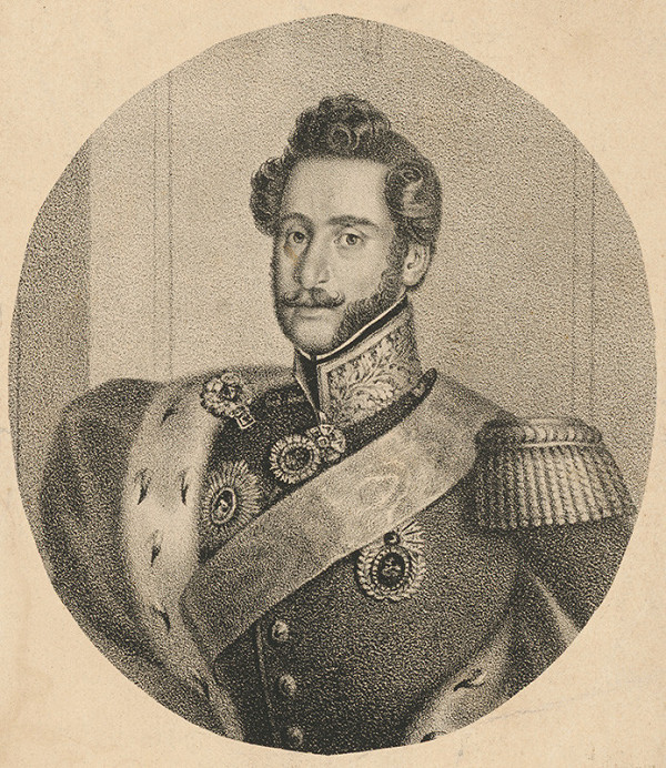 Stredoeurópsky grafik z 19. storočia – Portrét generála