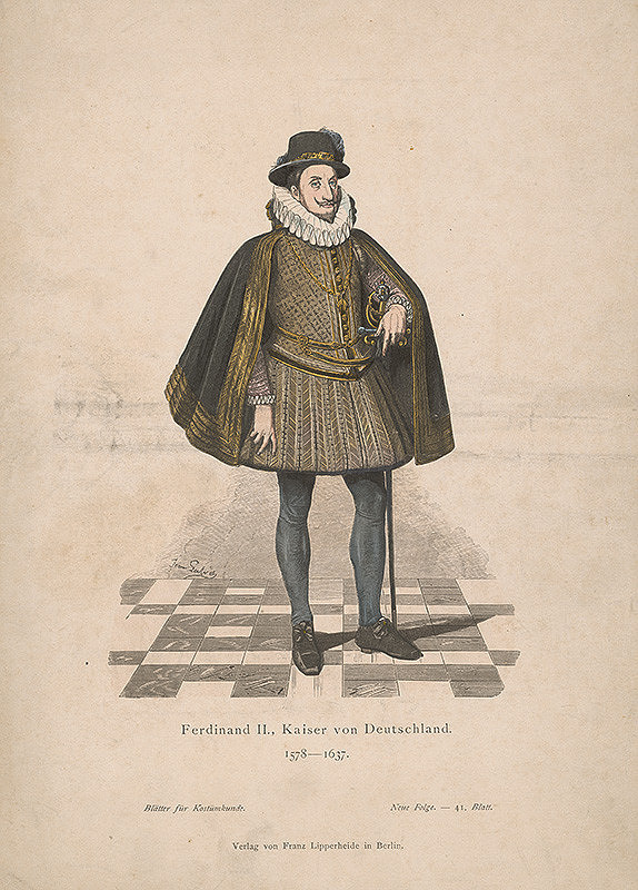 Jean Lulvès – Portrét cisára Ferdinanda II.