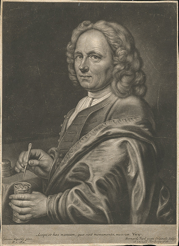 Bernhard Vogel, Ján Kupecký – Portrét Gottfrieda Wittberga