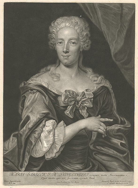Bernhard Vogel, Ján Kupecký – Maria Sybilla Dinglinger (1728-1735)