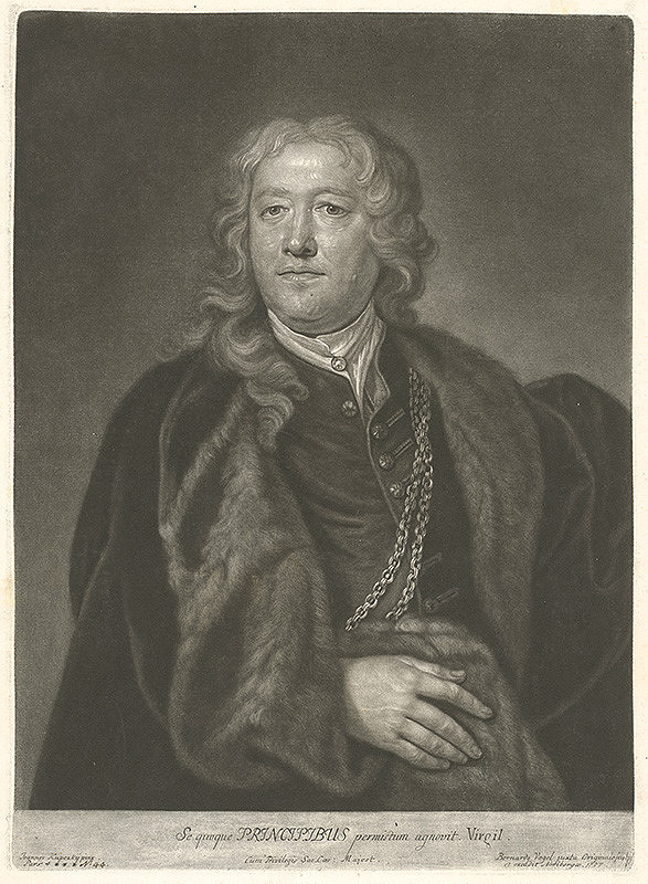 Bernhard Vogel, Ján Kupecký – Heinrich von Bünau (1697-1762)