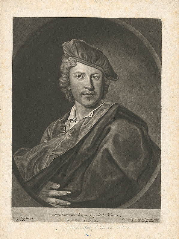 Ján Kupecký, Bernhard Vogel – Portrét viedenského obchodníka Haberstocka