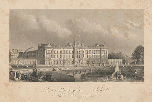 Henry Winkles – Buckinghamský palác v Londýne 