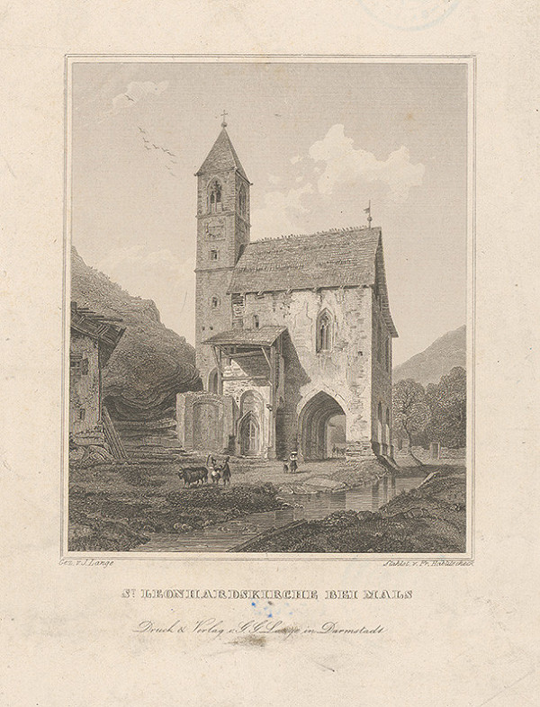 Franz Hablitschek, Johann Lange – Kostol Sv. Leonarda pri Malse