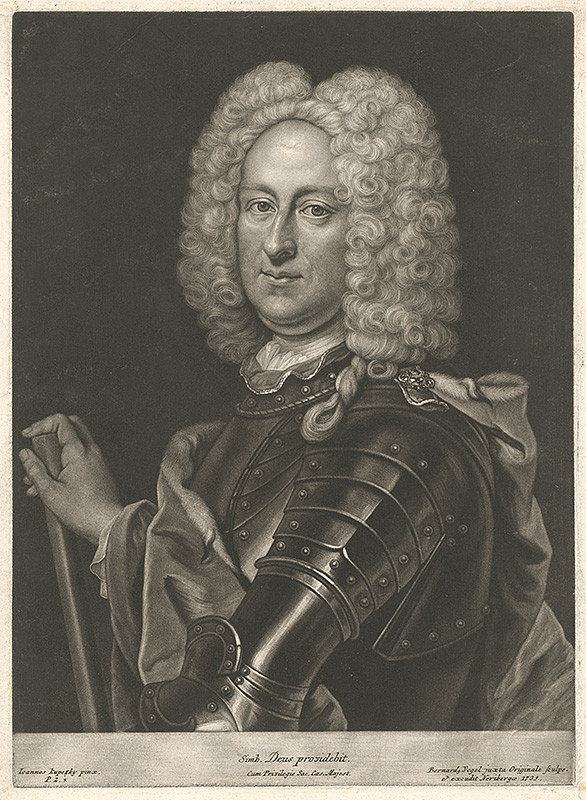 Bernhard Vogel, Ján Kupecký – Portrét grófa Christiana Witta