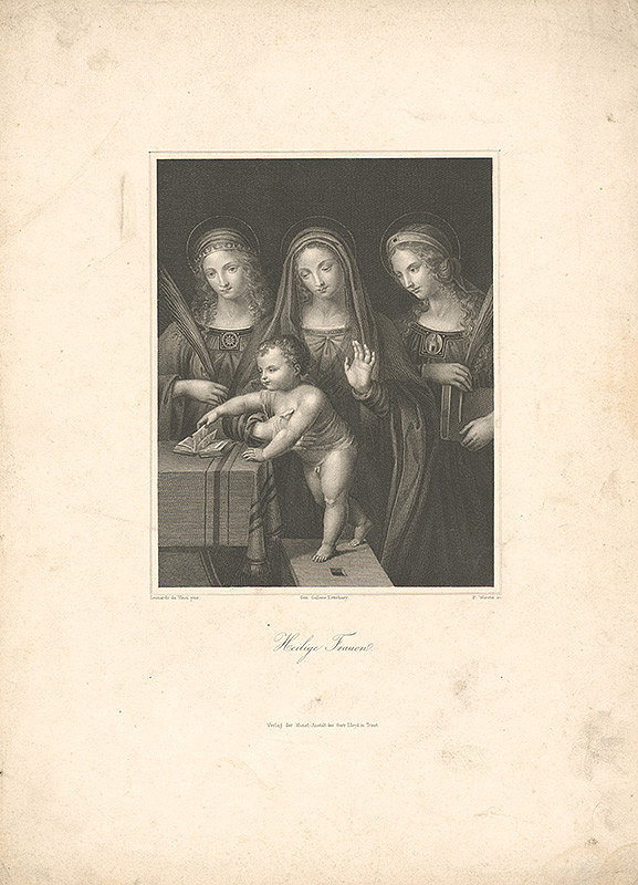 P. Wurster – Madona s dieťaťom, so sv. Katarínou a sv. Barborou