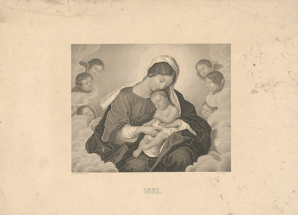 Albert Henry Payne, Giovanni Battista Salvi Sassoferrato – Madona s dieťaťom a s cherubínmi