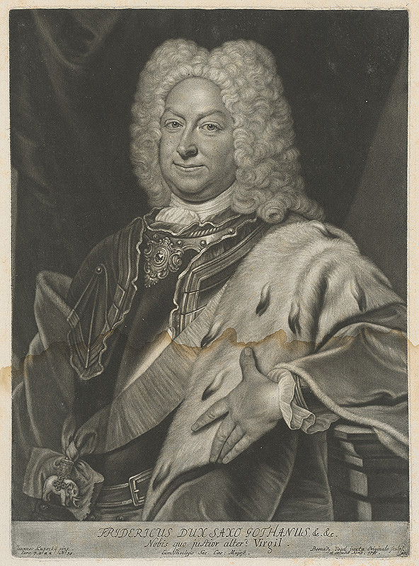 Bernhard Vogel, Ján Kupecký – Friedrich II. von Sachsen-Gotha-Altenburg (1676-1732)