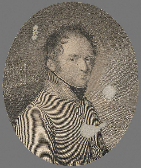 Stredoeurópsky grafik z 19. storočia – Portrét muža