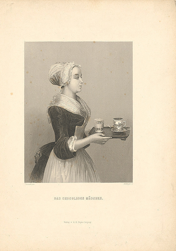 Albert Henry Payne, Jean-Étienne Liotard – Dievča so šálkou čokolády