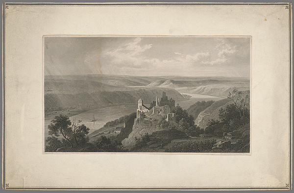 W. Lang, Eberhard Emminger – Zrúcaniny hradu