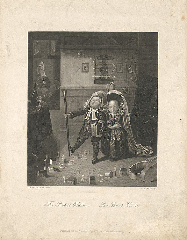 Albert Henry Payne, Johann Peter Hasenclever – Pastorove deti