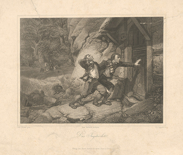 Johann Leonhard Appold, Hübner – Poľovačka