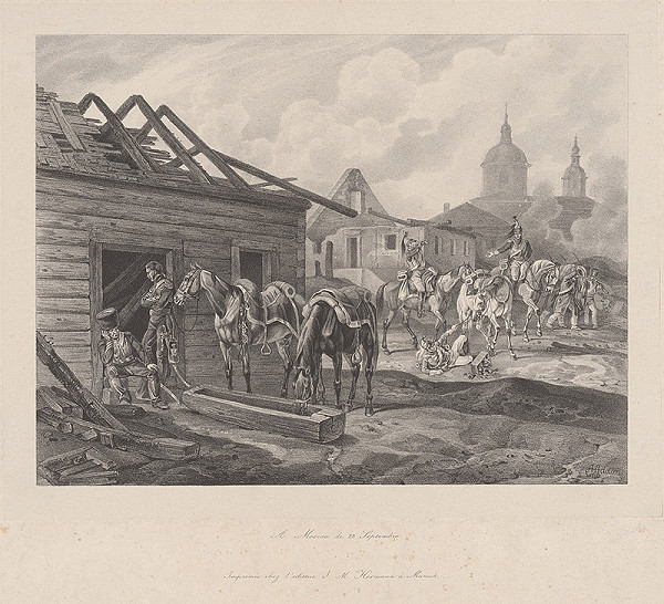 Albrecht Adam – Porážka Napoleóna pri Moskve