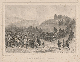 Gihaut frères, Auguste Raffet – Poloha francúzskeho vojska 